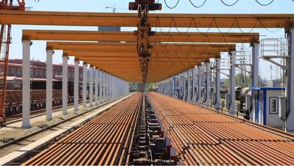 華東工控丨鐵路局小李莊500M 焊軌基地7臺32 臺36臺群吊控制系統案例